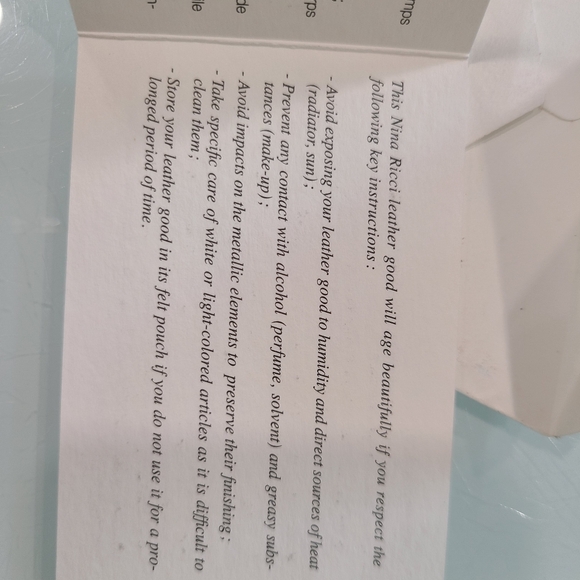 Gorgeous Nina Ricci Gray and Pink Purse - Picture 14 of 14